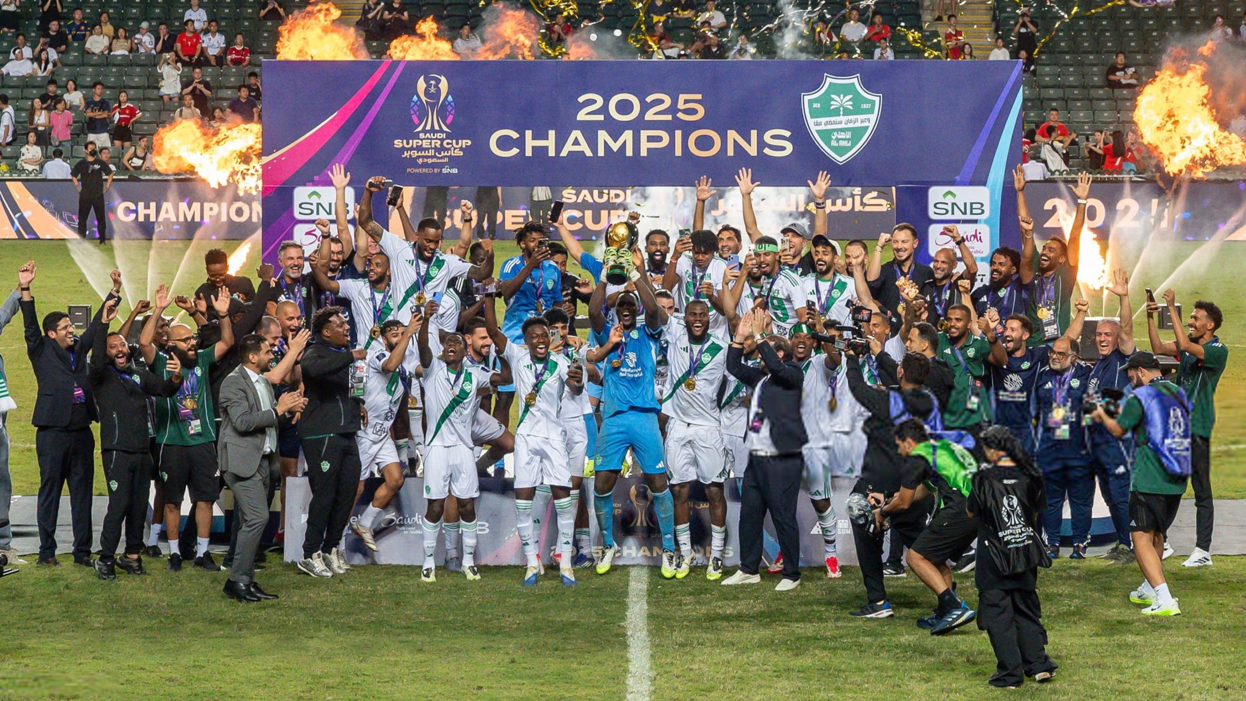Ronaldo’s 100th goal not enough as  Al Ahli defeat Al Nassr to win Saudi Super Cup