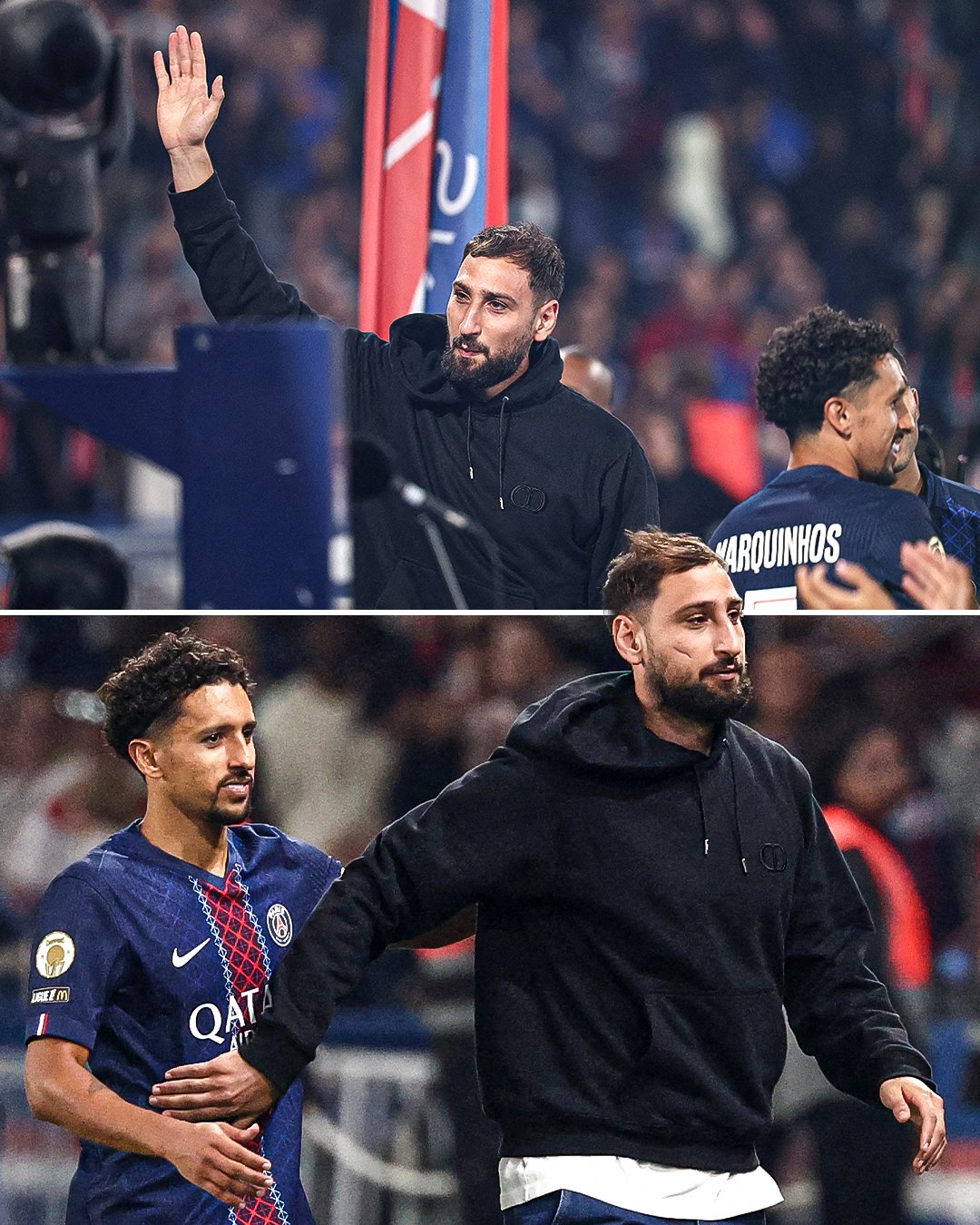 Donnarumma bids an emotional farewell in his last game for PSG