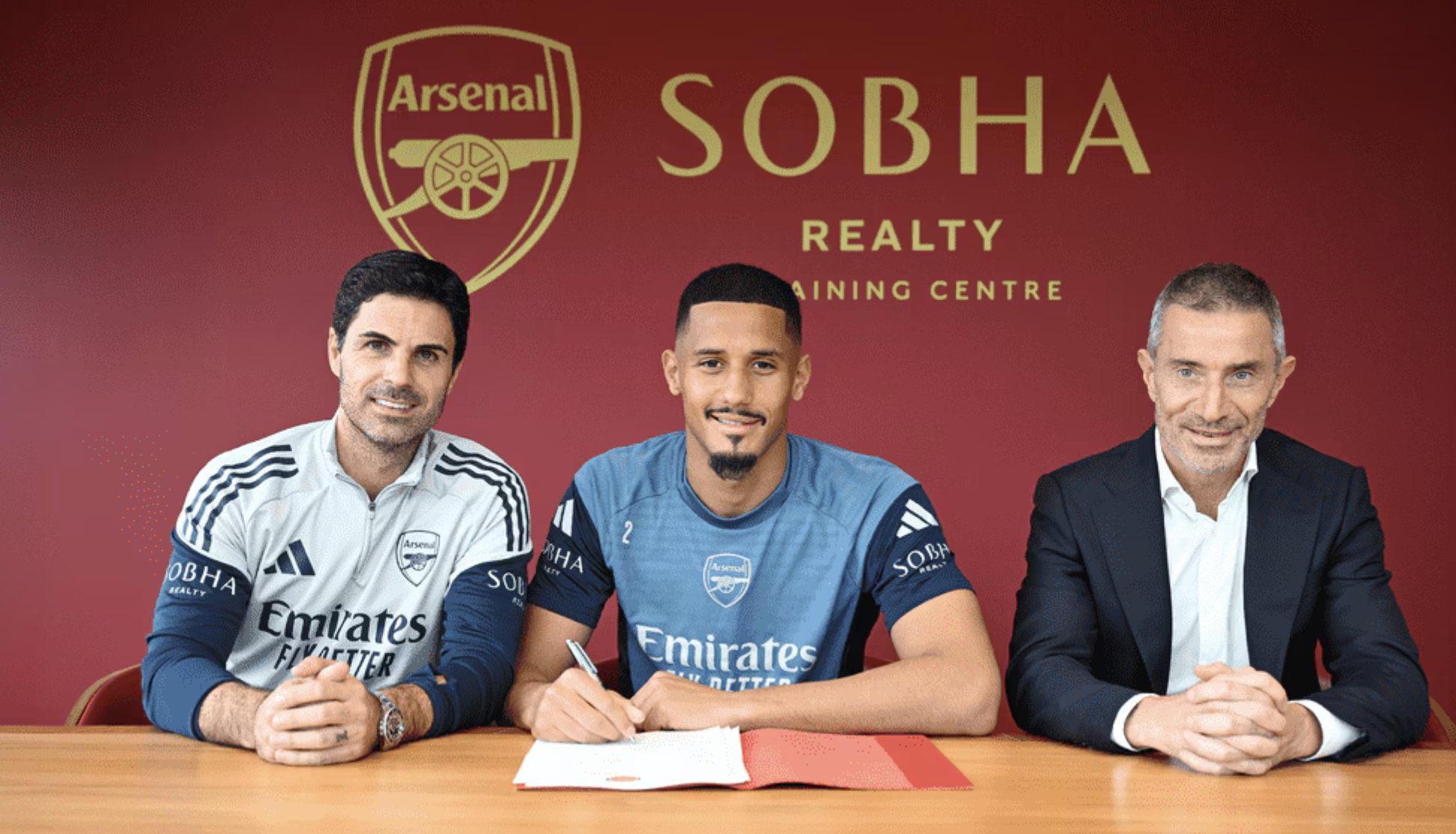 Saliba signs new five-year deal at Arsenal