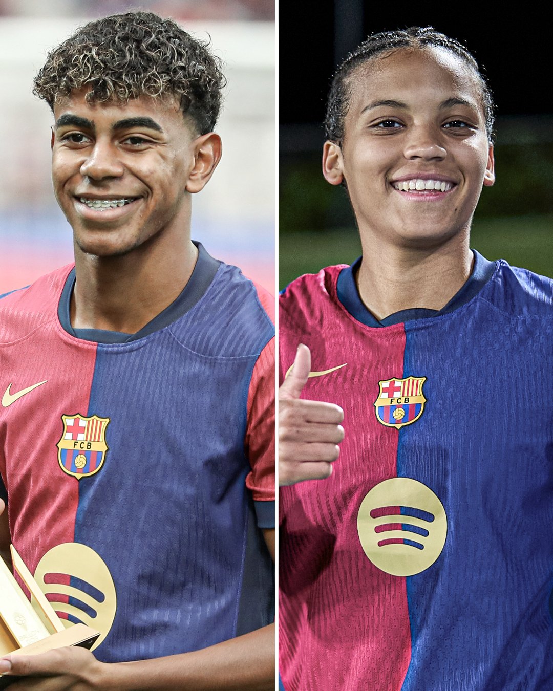 Barcelona duo Lamine Yamal and Vicky Lopez tipped for Kopa Trophy double