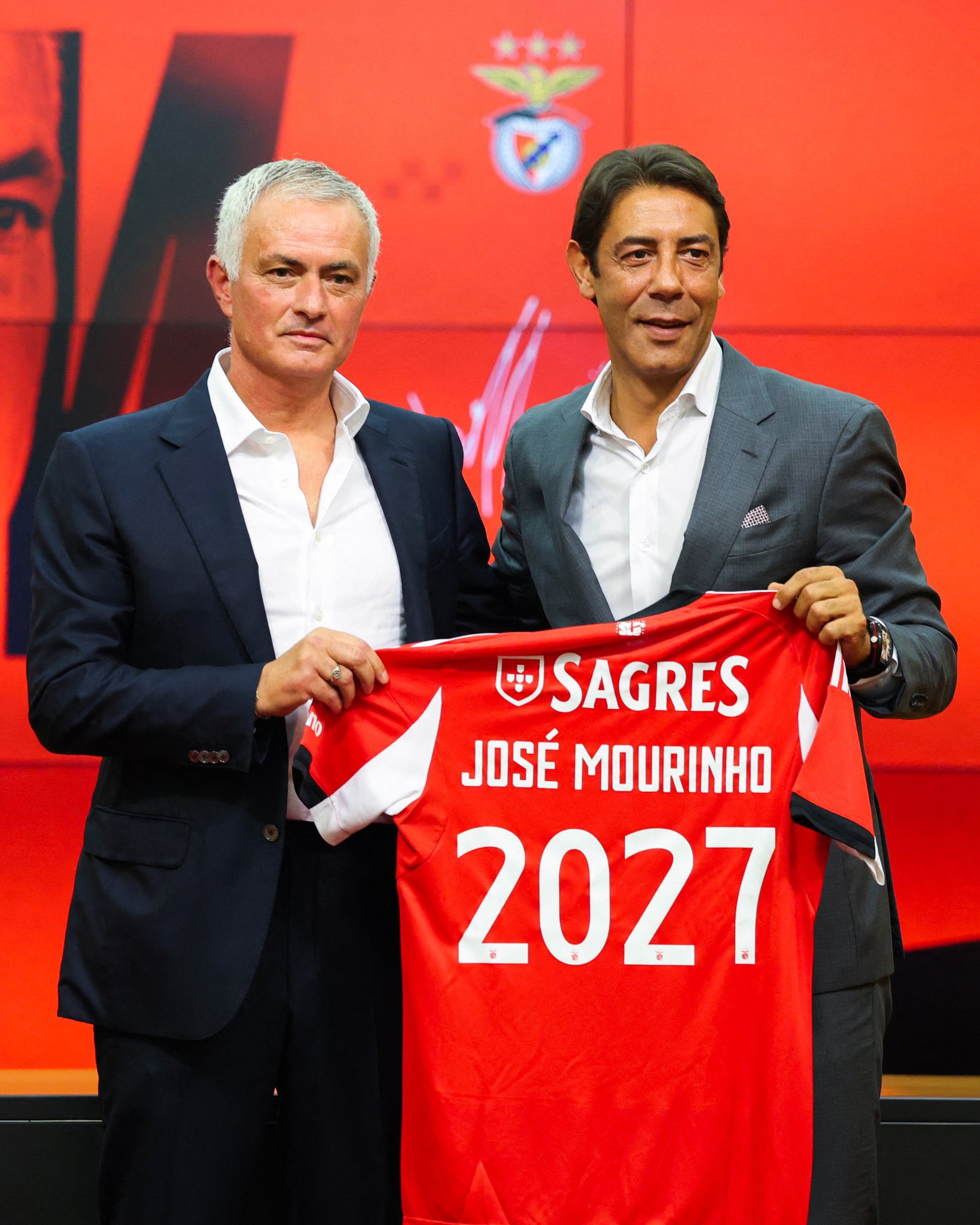 Mourinho appointed Benfica manager till 2027