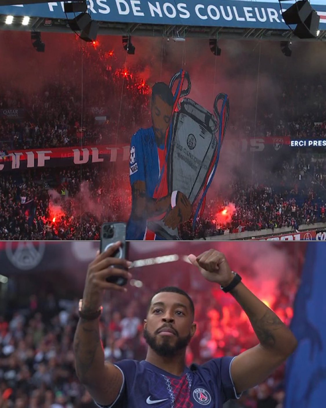 ‘Merci Presko’ – Parc des Princes bids farewell to Kimpembe after 20 years with PSG
