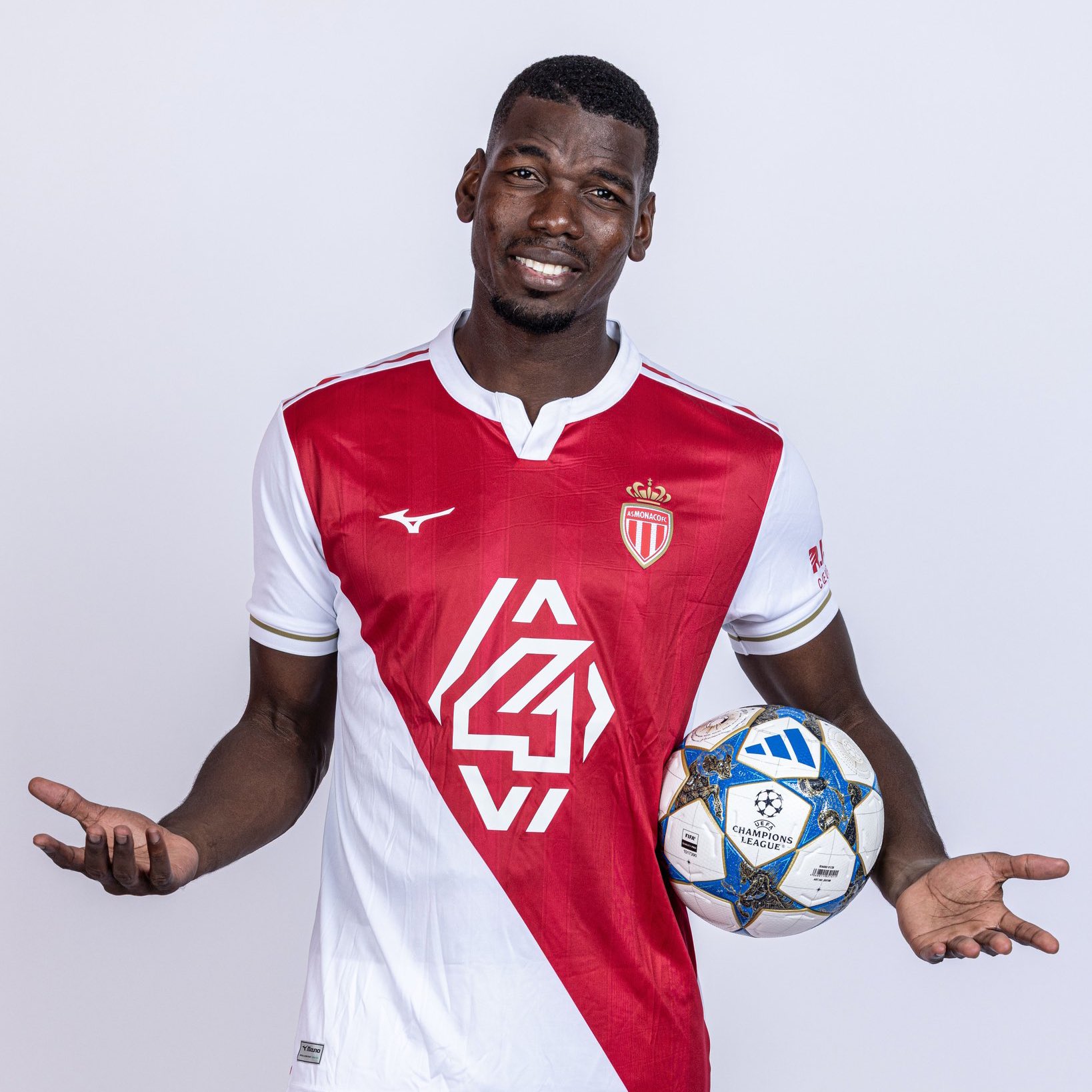Paul Pogba included in Monaco squad for Champions League