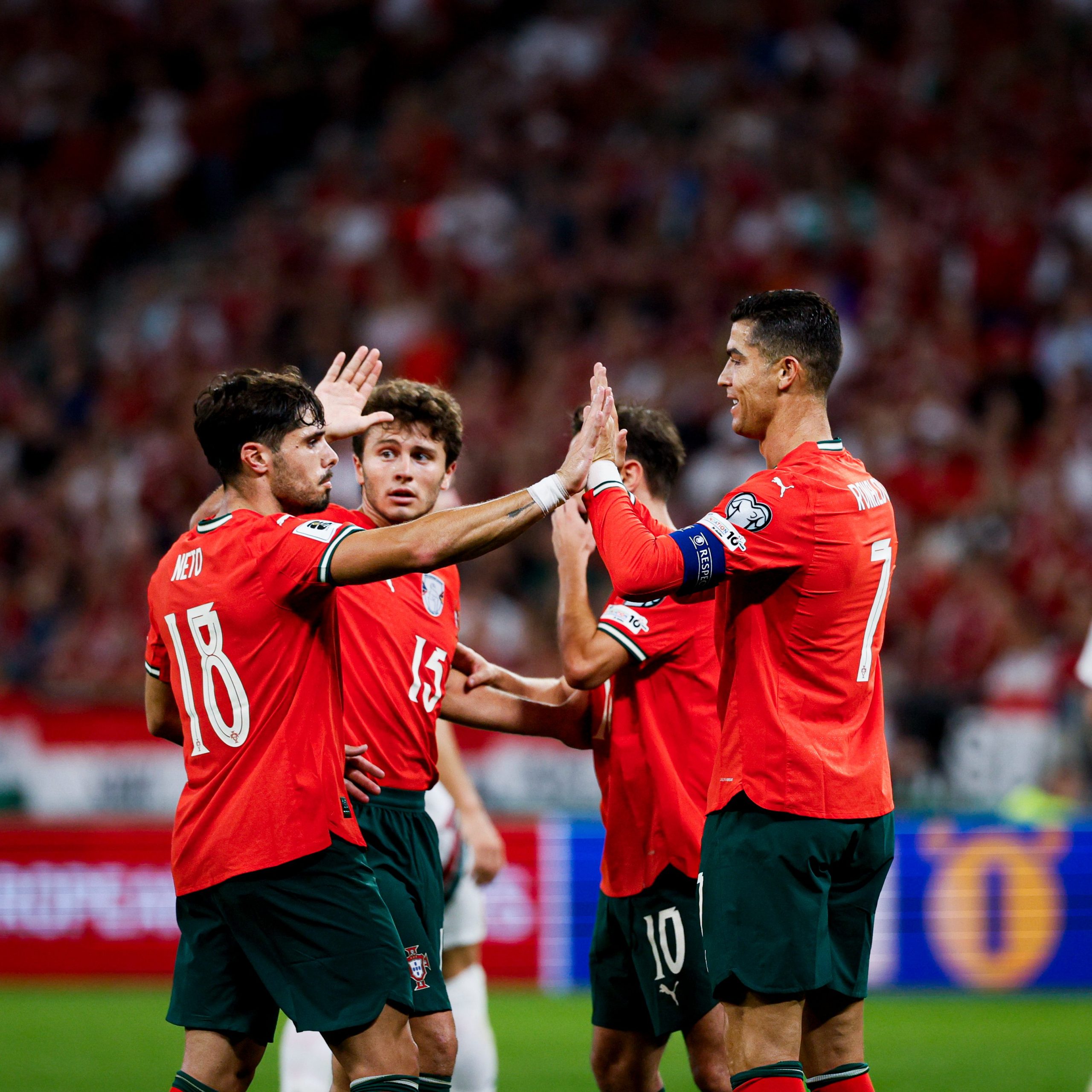 Ronaldo makes history as Portugal snatch late win in Hungary